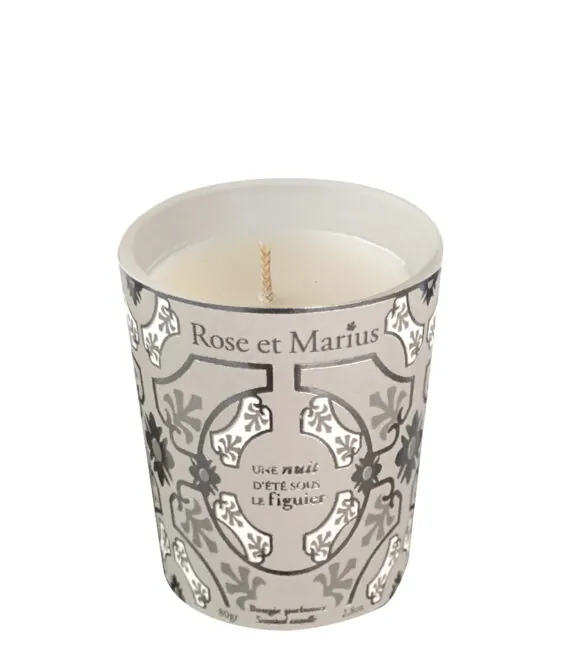 Mini lumânare parfumată Une nuit D’Éte sous le Figuier